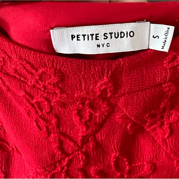 Petite Studio Tanya Dress Size S Red - Picture 2 of 4